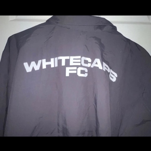 Adidas Vancouver Whitecaps FC Full Snap ATM Jacket Mens XL Gray Lined NWT MLS - Picture 3 of 6